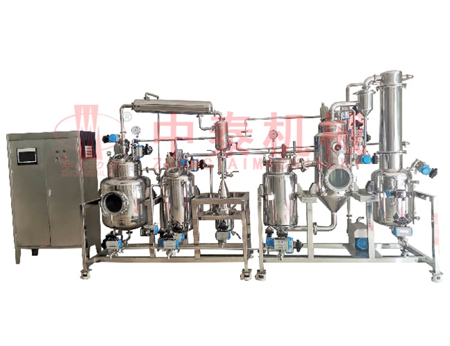 Complete equipment for extracting and concentrating Chinese medicine